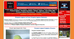 Desktop Screenshot of periquitosingleses.com